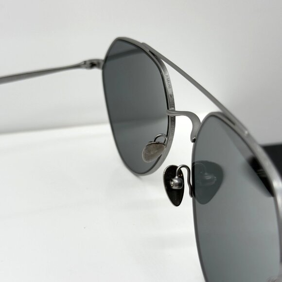 Georgio Armani AR6111 3003/87 Sunglasses Matte Gunmetal Grey Lenses Square main image 6